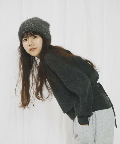 SENSE OF PLACE by URBAN RESEARCH / センスオブプレイス バイ アーバンリサーチ ニットキャップ | 『別注』さらさ×SENSE OF PLACE　シャギービーニー | 詳細23