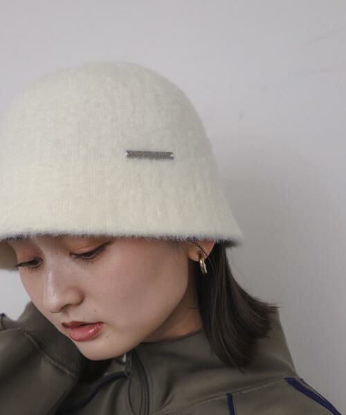 SENSE OF PLACE by URBAN RESEARCH / センスオブプレイス バイ アーバンリサーチ ハット | 『WEB/一部店舗限定』プレートシャギーハット | 詳細2