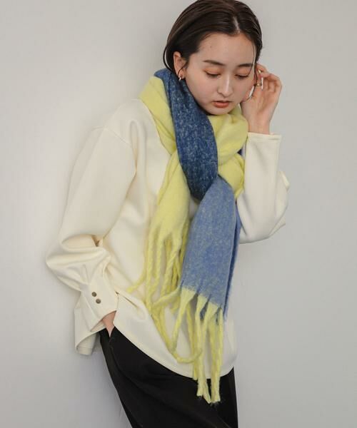SENSE OF PLACE by URBAN RESEARCH / センスオブプレイス バイ アーバンリサーチ マフラー・ショール・スヌード・ストール | 『一部WEB限定カラー』パネルボーダーストール | 詳細18