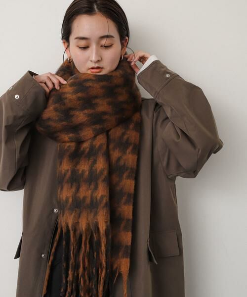 SENSE OF PLACE by URBAN RESEARCH / センスオブプレイス バイ アーバンリサーチ マフラー・ショール・スヌード・ストール | チドリガラストール | 詳細1