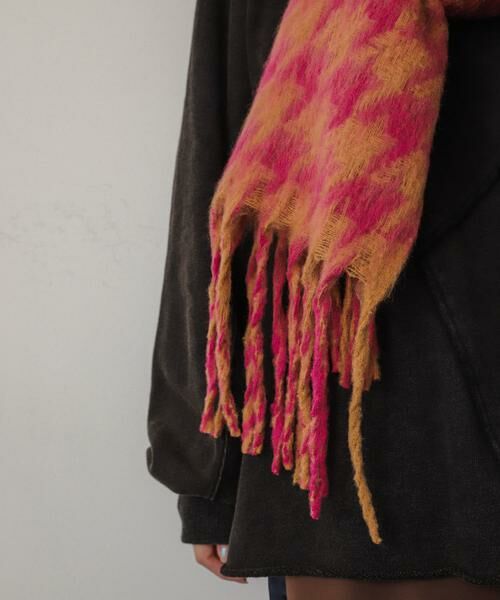 SENSE OF PLACE by URBAN RESEARCH / センスオブプレイス バイ アーバンリサーチ マフラー・ショール・スヌード・ストール | チドリガラストール | 詳細12