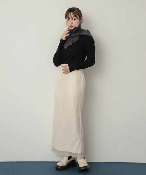 SENSE OF PLACE by URBAN RESEARCH / センスオブプレイス バイ アーバンリサーチ ネックウォーマー・イヤーマフ | サイドスリットウォーマー | 詳細10