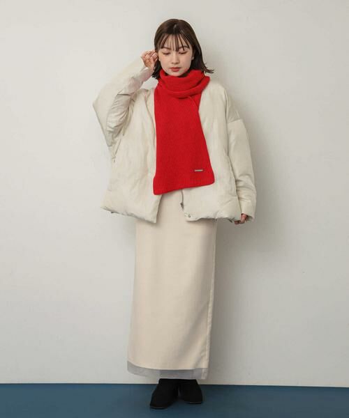 SENSE OF PLACE by URBAN RESEARCH / センスオブプレイス バイ アーバンリサーチ マフラー・ショール・スヌード・ストール | モチモチニットストール | 詳細2