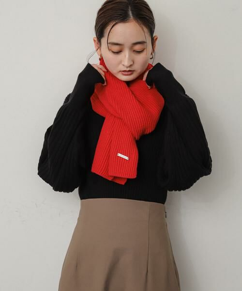 SENSE OF PLACE by URBAN RESEARCH / センスオブプレイス バイ アーバンリサーチ マフラー・ショール・スヌード・ストール | モチモチニットストール | 詳細5