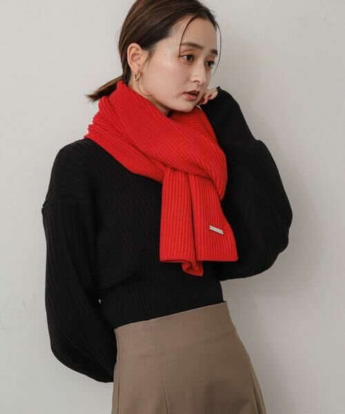 SENSE OF PLACE by URBAN RESEARCH / センスオブプレイス バイ アーバンリサーチ マフラー・ショール・スヌード・ストール | モチモチニットストール | 詳細6