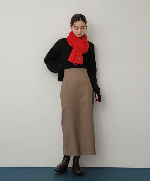 SENSE OF PLACE by URBAN RESEARCH / センスオブプレイス バイ アーバンリサーチ マフラー・ショール・スヌード・ストール | モチモチニットストール | 詳細7