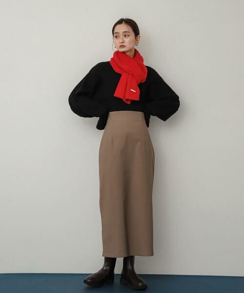 SENSE OF PLACE by URBAN RESEARCH / センスオブプレイス バイ アーバンリサーチ マフラー・ショール・スヌード・ストール | モチモチニットストール | 詳細8