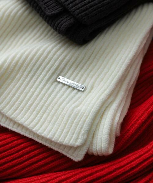 SENSE OF PLACE by URBAN RESEARCH / センスオブプレイス バイ アーバンリサーチ マフラー・ショール・スヌード・ストール | モチモチニットストール | 詳細19