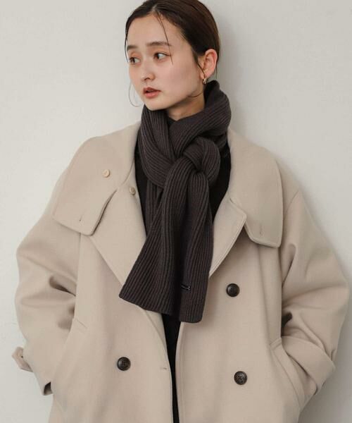 SENSE OF PLACE by URBAN RESEARCH / センスオブプレイス バイ アーバンリサーチ マフラー・ショール・スヌード・ストール | モチモチニットストール | 詳細23