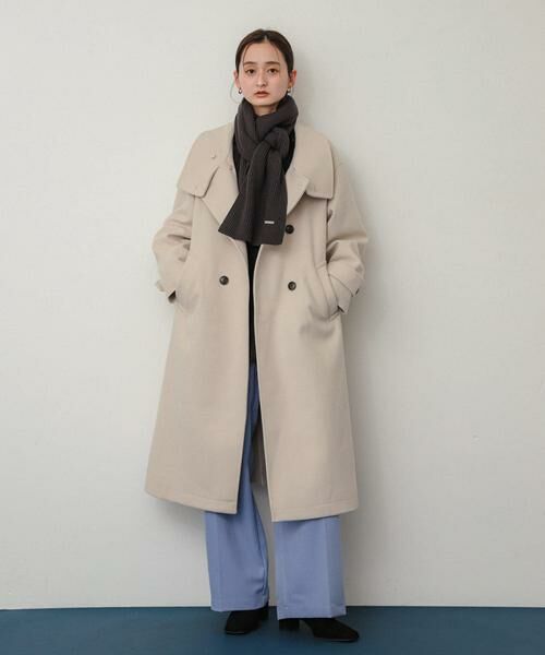 SENSE OF PLACE by URBAN RESEARCH / センスオブプレイス バイ アーバンリサーチ マフラー・ショール・スヌード・ストール | モチモチニットストール | 詳細24