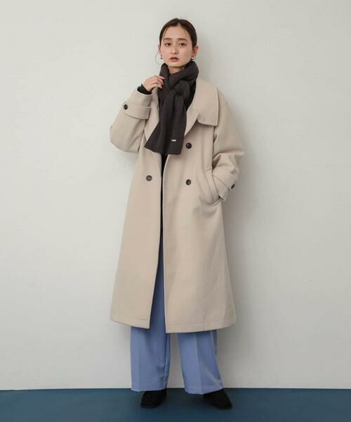 SENSE OF PLACE by URBAN RESEARCH / センスオブプレイス バイ アーバンリサーチ マフラー・ショール・スヌード・ストール | モチモチニットストール | 詳細25