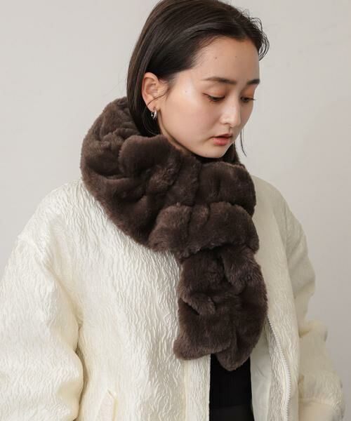 SENSE OF PLACE by URBAN RESEARCH / センスオブプレイス バイ アーバンリサーチ マフラー・ショール・スヌード・ストール | ウェーブティペット | 詳細1