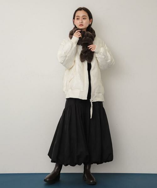 SENSE OF PLACE by URBAN RESEARCH / センスオブプレイス バイ アーバンリサーチ マフラー・ショール・スヌード・ストール | ウェーブティペット | 詳細3