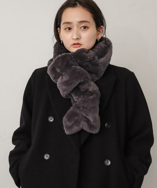 SENSE OF PLACE by URBAN RESEARCH / センスオブプレイス バイ アーバンリサーチ マフラー・ショール・スヌード・ストール | ウェーブティペット | 詳細20