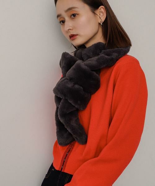 SENSE OF PLACE by URBAN RESEARCH / センスオブプレイス バイ アーバンリサーチ マフラー・ショール・スヌード・ストール | ウェーブティペット | 詳細29