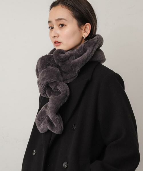 SENSE OF PLACE by URBAN RESEARCH / センスオブプレイス バイ アーバンリサーチ マフラー・ショール・スヌード・ストール | ウェーブティペット | 詳細21