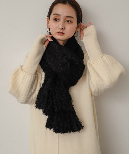 SENSE OF PLACE by URBAN RESEARCH / センスオブプレイス バイ アーバンリサーチ マフラー・ショール・スヌード・ストール | シャギーストール | 詳細12