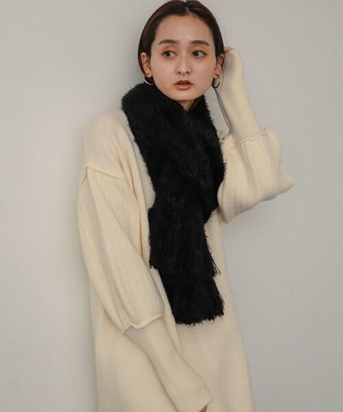 SENSE OF PLACE by URBAN RESEARCH / センスオブプレイス バイ アーバンリサーチ マフラー・ショール・スヌード・ストール | シャギーストール | 詳細13