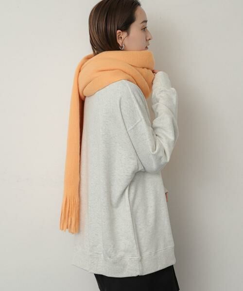 SENSE OF PLACE by URBAN RESEARCH / センスオブプレイス バイ アーバンリサーチ マフラー・ショール・スヌード・ストール | ニットフリンジストール | 詳細2