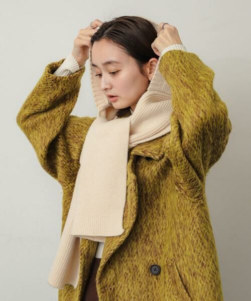 SENSE OF PLACE by URBAN RESEARCH / センスオブプレイス バイ アーバンリサーチ マフラー・ショール・スヌード・ストール | フードツキニットストール | 詳細3