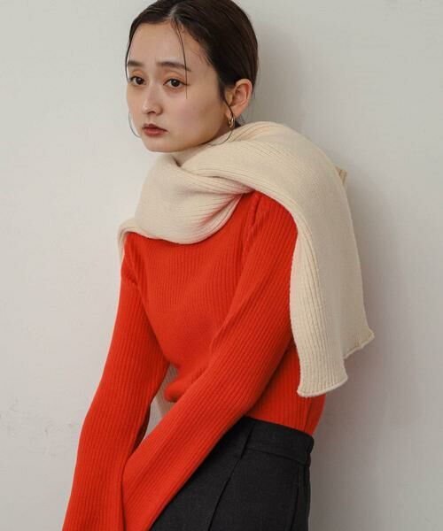 SENSE OF PLACE by URBAN RESEARCH / センスオブプレイス バイ アーバンリサーチ マフラー・ショール・スヌード・ストール | フードツキニットストール | 詳細4
