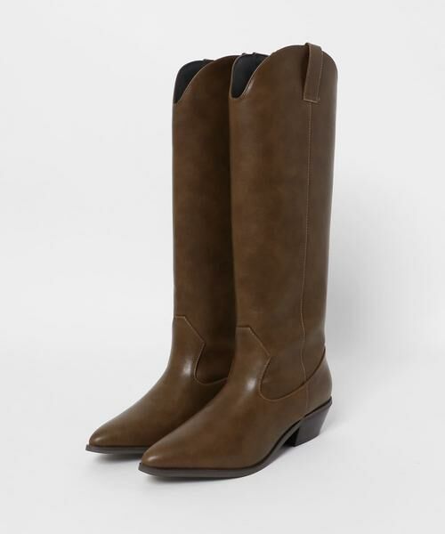 SENSE OF PLACE by URBAN RESEARCH / センスオブプレイス バイ アーバンリサーチ ブーツ（ショート丈） | ポインテッドウエスタンブーツ | 詳細13