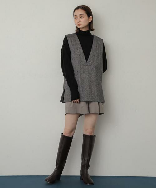 SENSE OF PLACE by URBAN RESEARCH / センスオブプレイス バイ アーバンリサーチ ブーツ（ショート丈） | 『消臭』スクエアトゥストレッチロングブーツ | 詳細11