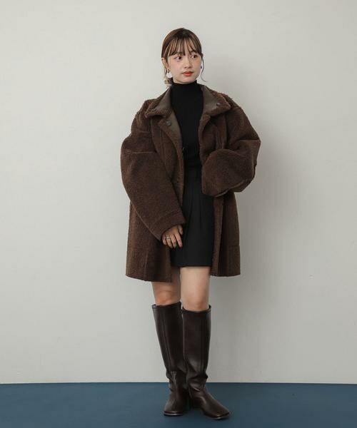 SENSE OF PLACE by URBAN RESEARCH / センスオブプレイス バイ アーバンリサーチ ブーツ（ショート丈） | 『消臭』スクエアトゥストレッチロングブーツ | 詳細13