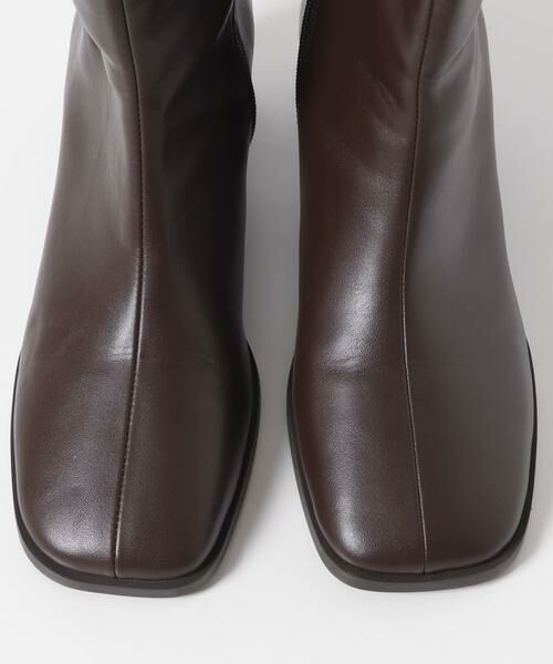 SENSE OF PLACE by URBAN RESEARCH / センスオブプレイス バイ アーバンリサーチ ブーツ（ショート丈） | 『消臭』スクエアトゥストレッチロングブーツ | 詳細19