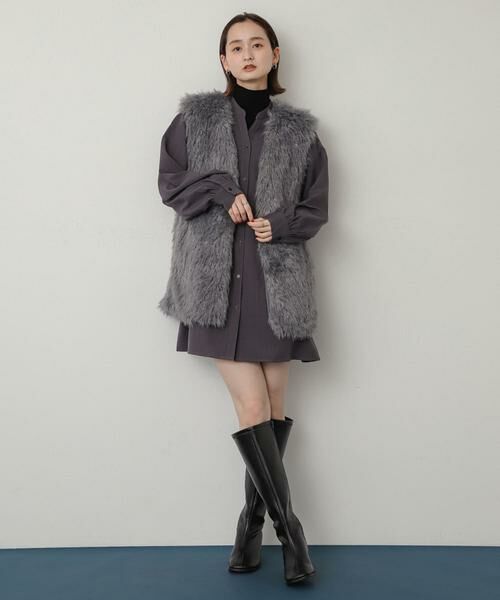 SENSE OF PLACE by URBAN RESEARCH / センスオブプレイス バイ アーバンリサーチ ブーツ（ショート丈） | 『消臭』スクエアトゥストレッチロングブーツ | 詳細29