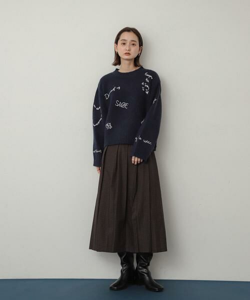 SENSE OF PLACE by URBAN RESEARCH / センスオブプレイス バイ アーバンリサーチ ブーツ（ショート丈） | 『消臭』スクエアトゥストレッチロングブーツ | 詳細30