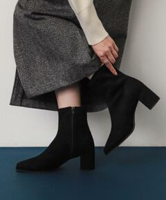 SENSE OF PLACE by URBAN RESEARCH / センスオブプレイス バイ アーバンリサーチ ブーツ（ショート丈） | 『消臭』スクエアトウセンターシームストレッチブーツ