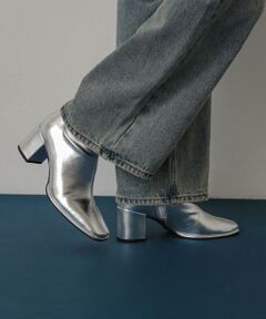 SENSE OF PLACE by URBAN RESEARCH / センスオブプレイス バイ アーバンリサーチ ブーツ（ショート丈） | 『消臭』スクエアトウセンターシームストレッチブーツ