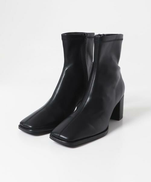 SENSE OF PLACE by URBAN RESEARCH / センスオブプレイス バイ アーバンリサーチ ブーツ（ショート丈） | 『消臭』スクエアトウセンターシームストレッチブーツ | 詳細11