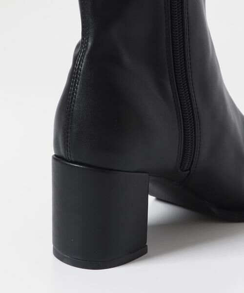 SENSE OF PLACE by URBAN RESEARCH / センスオブプレイス バイ アーバンリサーチ ブーツ（ショート丈） | 『消臭』スクエアトウセンターシームストレッチブーツ | 詳細12