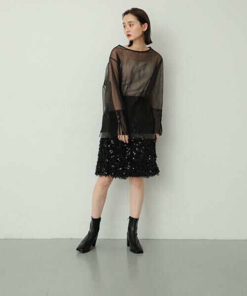 SENSE OF PLACE by URBAN RESEARCH / センスオブプレイス バイ アーバンリサーチ ブーツ（ショート丈） | 『消臭』スクエアトウセンターシームストレッチブーツ | 詳細8