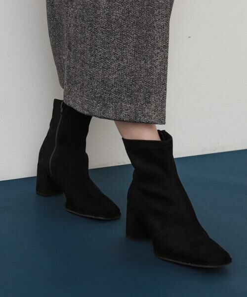 SENSE OF PLACE by URBAN RESEARCH / センスオブプレイス バイ アーバンリサーチ ブーツ（ショート丈） | 『消臭』スクエアトウセンターシームストレッチブーツ | 詳細16