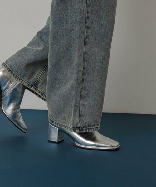 SENSE OF PLACE by URBAN RESEARCH / センスオブプレイス バイ アーバンリサーチ ブーツ（ショート丈） | 『消臭』スクエアトウセンターシームストレッチブーツ | 詳細28