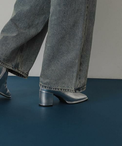 SENSE OF PLACE by URBAN RESEARCH / センスオブプレイス バイ アーバンリサーチ ブーツ（ショート丈） | 『消臭』スクエアトウセンターシームストレッチブーツ | 詳細29