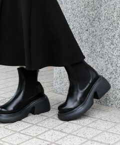 SENSE OF PLACE by URBAN RESEARCH / センスオブプレイス バイ アーバンリサーチ ブーツ（ショート丈） | 『消臭』サイドゴアボリュームソールブーツ