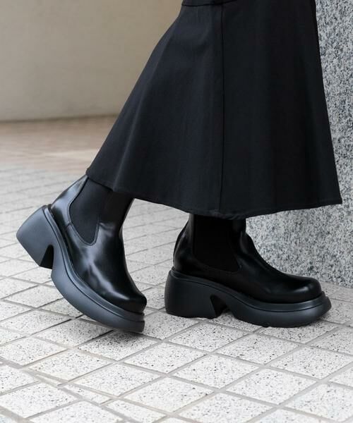 SENSE OF PLACE by URBAN RESEARCH / センスオブプレイス バイ アーバンリサーチ ブーツ（ショート丈） | 『消臭』サイドゴアボリュームソールブーツ | 詳細26