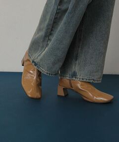 SENSE OF PLACE by URBAN RESEARCH / センスオブプレイス バイ アーバンリサーチ ブーツ（ショート丈） | 『抗菌』『消臭』スクエアトゥエナメルブーツ