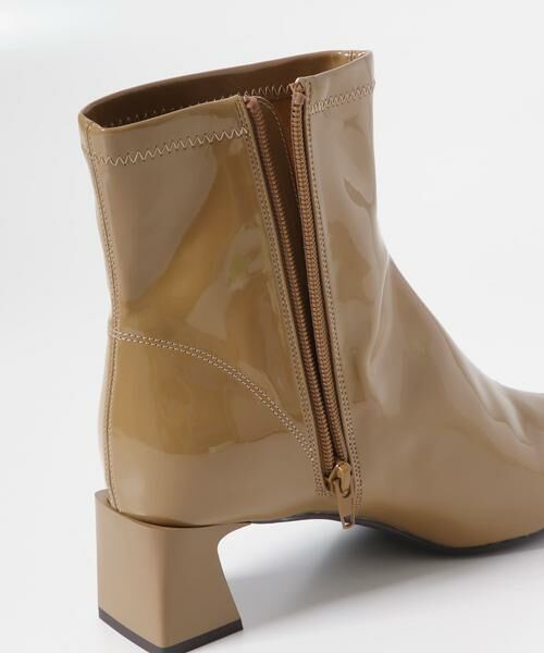 SENSE OF PLACE by URBAN RESEARCH / センスオブプレイス バイ アーバンリサーチ ブーツ（ショート丈） | 『抗菌』『消臭』スクエアトゥエナメルブーツ | 詳細11