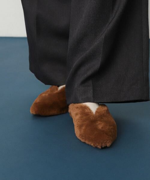 SENSE OF PLACE by URBAN RESEARCH/センスオブプレイス バイ アーバンリサーチ ポインテッドファーミュール キャメル S