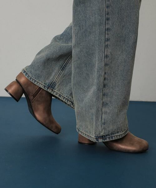 SENSE OF PLACE by URBAN RESEARCH / センスオブプレイス バイ アーバンリサーチ ブーツ（ショート丈） | ヴィンテージライクメタリックブーツ | 詳細1
