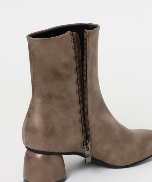SENSE OF PLACE by URBAN RESEARCH / センスオブプレイス バイ アーバンリサーチ ブーツ（ショート丈） | ヴィンテージライクメタリックブーツ | 詳細12