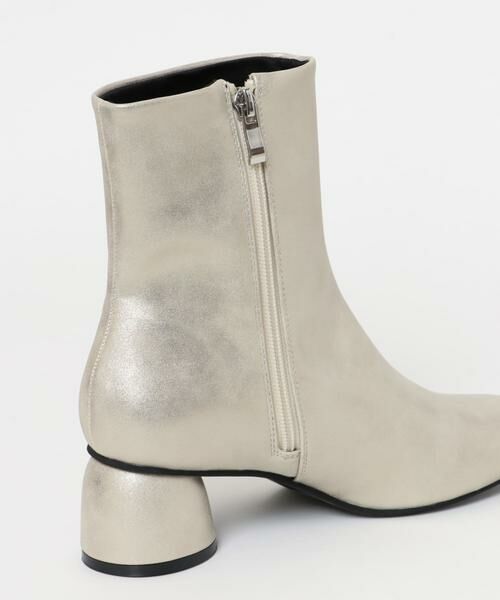 SENSE OF PLACE by URBAN RESEARCH / センスオブプレイス バイ アーバンリサーチ ブーツ（ショート丈） | ヴィンテージライクメタリックブーツ | 詳細23
