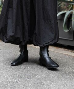 SENSE OF PLACE by URBAN RESEARCH / センスオブプレイス バイ アーバンリサーチ ブーツ（ショート丈） | スクエアトゥセンターシームストレッチローブーツ