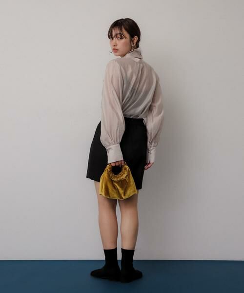 SENSE OF PLACE by URBAN RESEARCH / センスオブプレイス バイ アーバンリサーチ ブーツ（ショート丈） | スクエアトゥセンターシームストレッチローブーツ | 詳細24