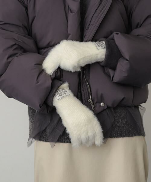 SENSE OF PLACE by URBAN RESEARCH / センスオブプレイス バイ アーバンリサーチ 手袋 | シャギーニットグローブ | 詳細10